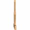 Ekena Millwork Saratoga Timber Gable Bracket, Western Red Cedar, 48"W x 28"H x 1 1/2"D x 3 1/2"F, 14/12 Pitch GBW048X28X0204SAR00SWR - alternate 2
